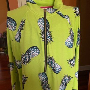 Crown & Ivy Pineapple Athletic Top